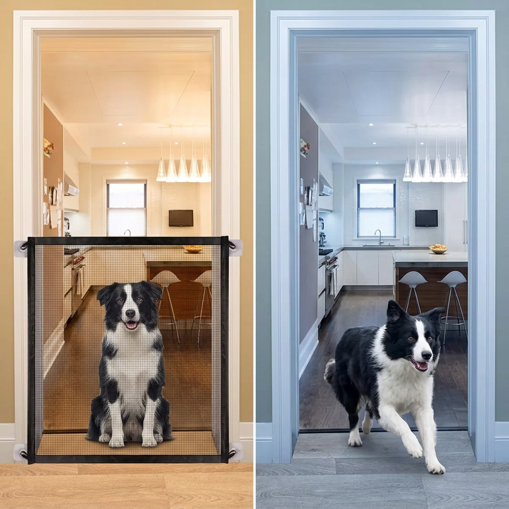 SEPARADOR Y PUERTA PARA  MASCOTAS SEGUROS ®