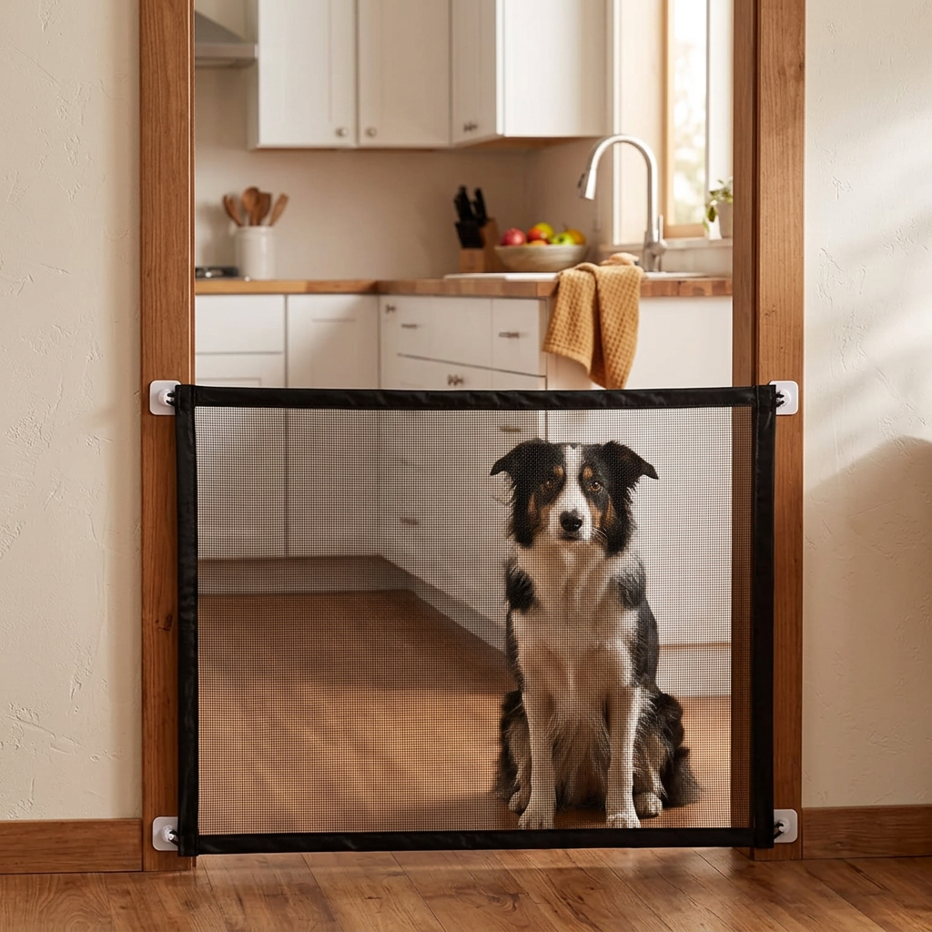 SEPARADOR Y PUERTA PARA  MASCOTAS SEGUROS ®